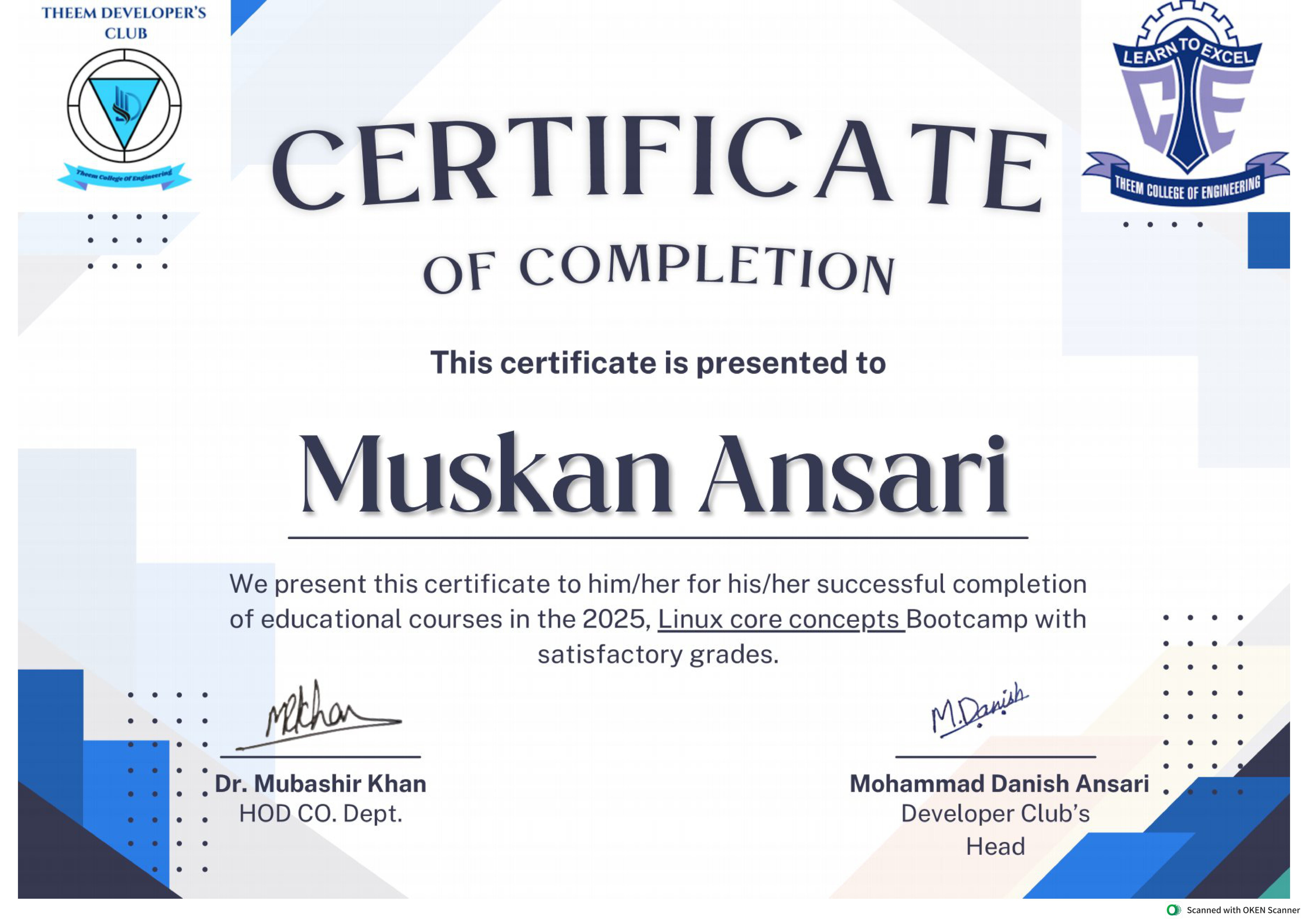 Linux Core Concepts Bootcamp Certification